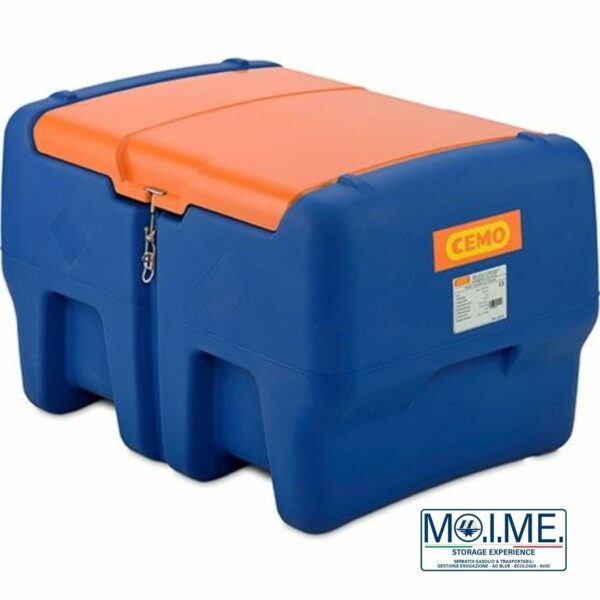 CEMO Blue-Mobil Easy 440 l con coperchio a cerniera