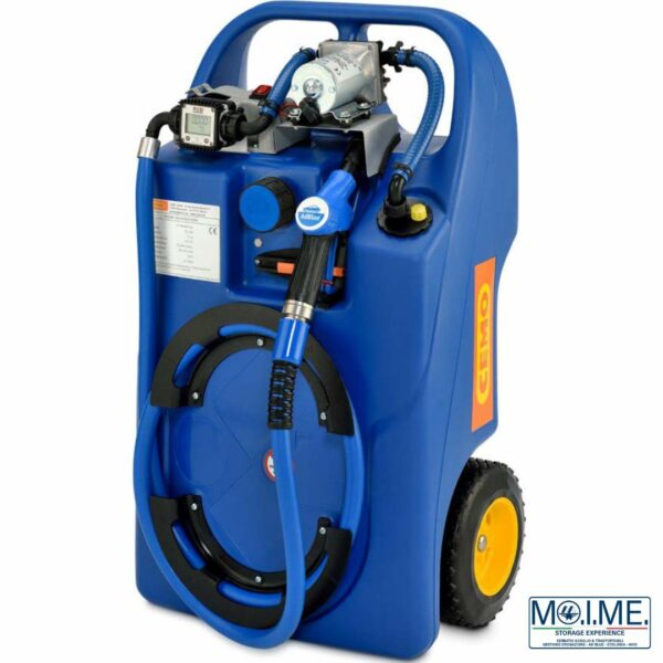 Trolley AdBlue 60 L, con CENTRI SP 30 e da utilizzare con la propria batteria