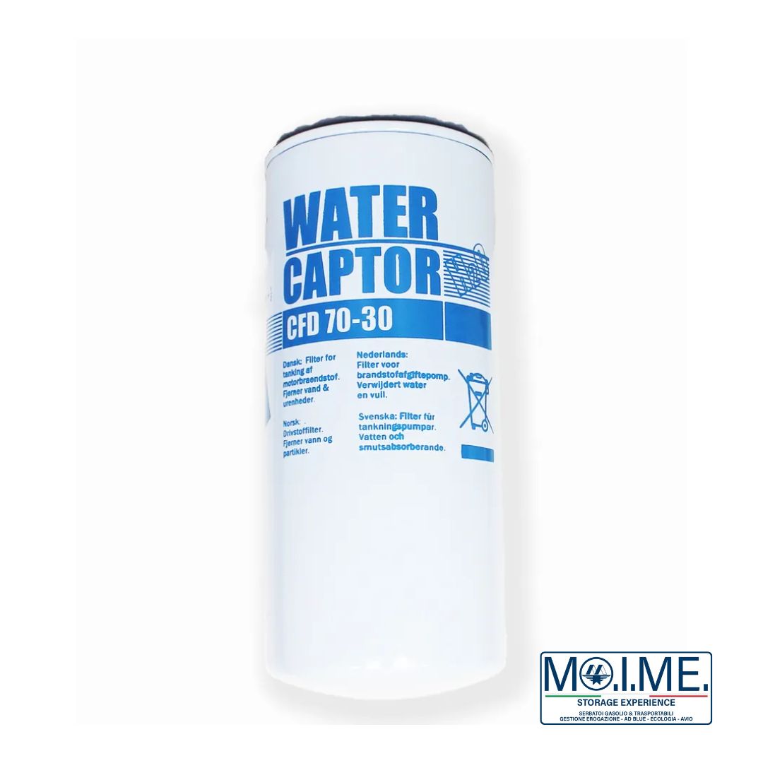 Filtro Water Captor 70 L/min con 2 cartucce incluse