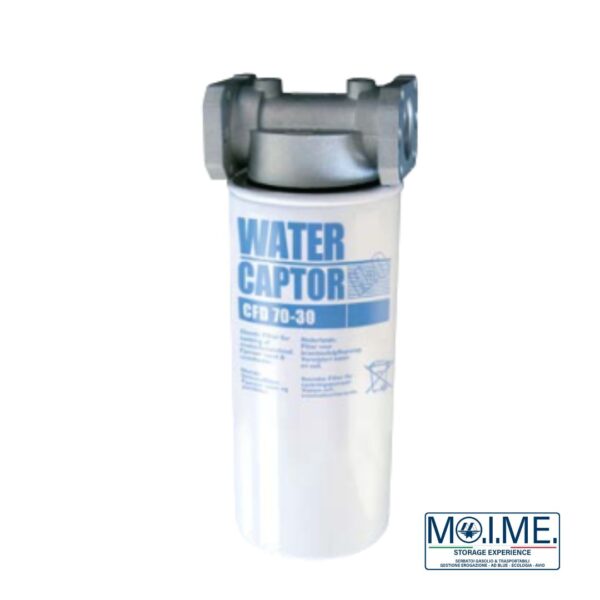 Filtro Water Captor 70 L/min con 2 cartucce incluse